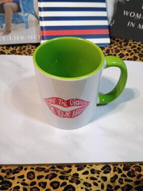 Ceramic coffee mug save your drama for your mama